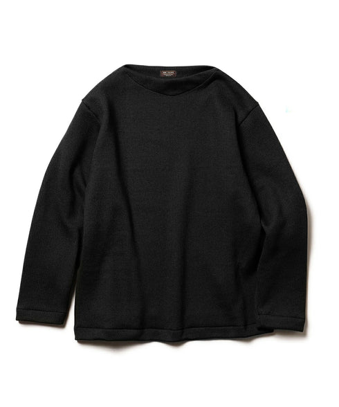MR.OLIVE / DOUBLE FACE AZE / BOAT NECK SHIRT ダブルフェイス畦/ボートネックシャツ